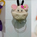 دوخت جا حوله ای نمدی