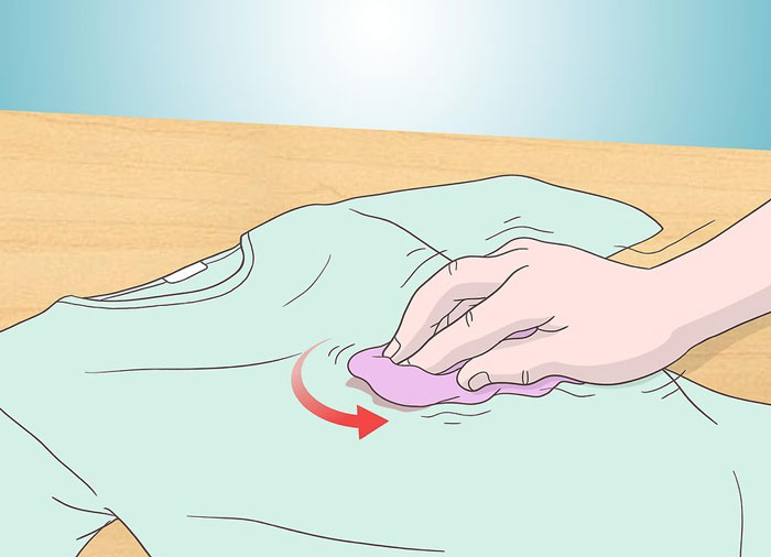 پاک کردن قیر از لباس، فرش و دست