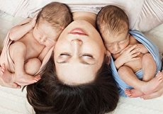 مجموعه جذاب و دیدنی عکس بچه های دوقلو