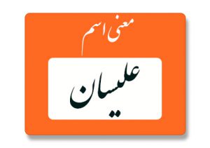 معنی اسم علیسان