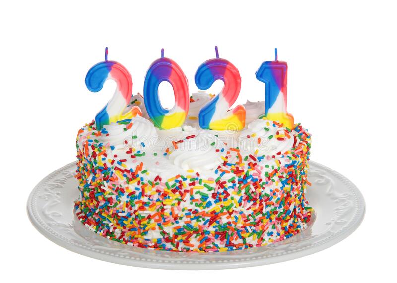 عکس کیک تولد 2021 ساده دو نفره