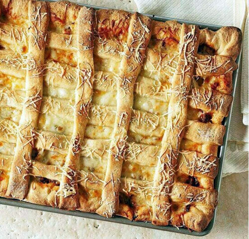 طرز تهیه پیتزا پای