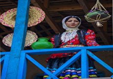 زیباترین نمونه های لباس محلی مازندرانی دخترانه