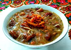 طرز تهیه آش میوه محلی (اردبیل، تبریز و همدان)