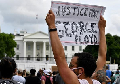 کمک گارد ملی امریکا به کاخ سفید در پی اعتراضات گسترده مردم