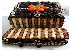 طرز تهیه کیک یخچالی ساده و خوشمزه با پتی بور