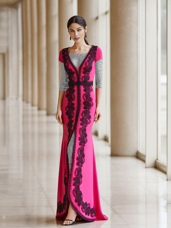 مدل لباس مجلسی شیک بلند در اینستاگرام
