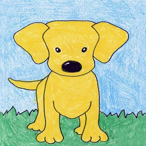 نقاشی کودکانه ساده، ۴۰ نمونه نقاشی کودکانه از یک سالگی تا هشت سالگی