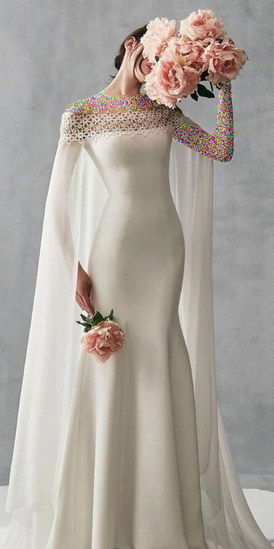 لباس عروس دکلته پوشیده