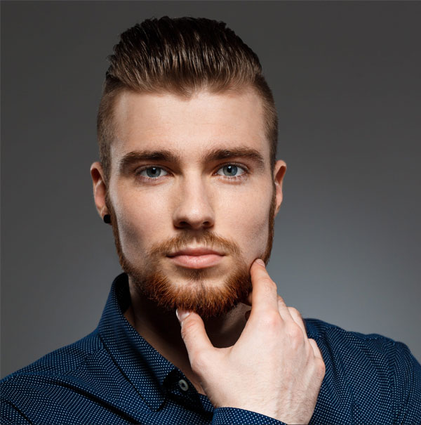 مدل موی مردانه کوتاه برای صورت کشیده