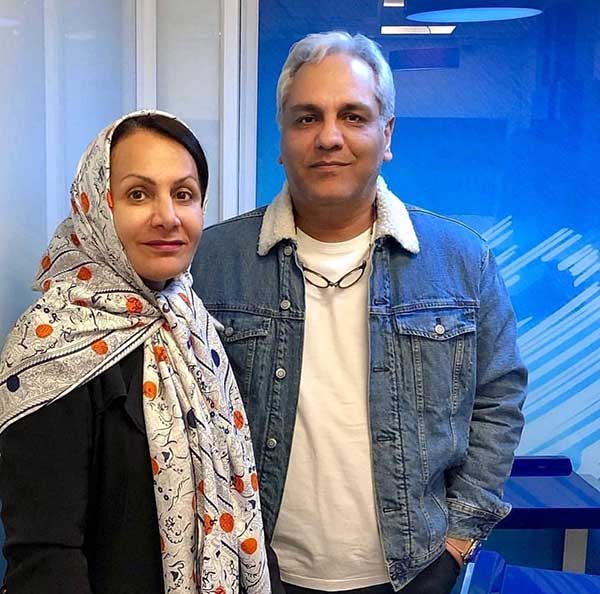 مهران مدیری و همسرش؛ عکس جنجالی با هوادار