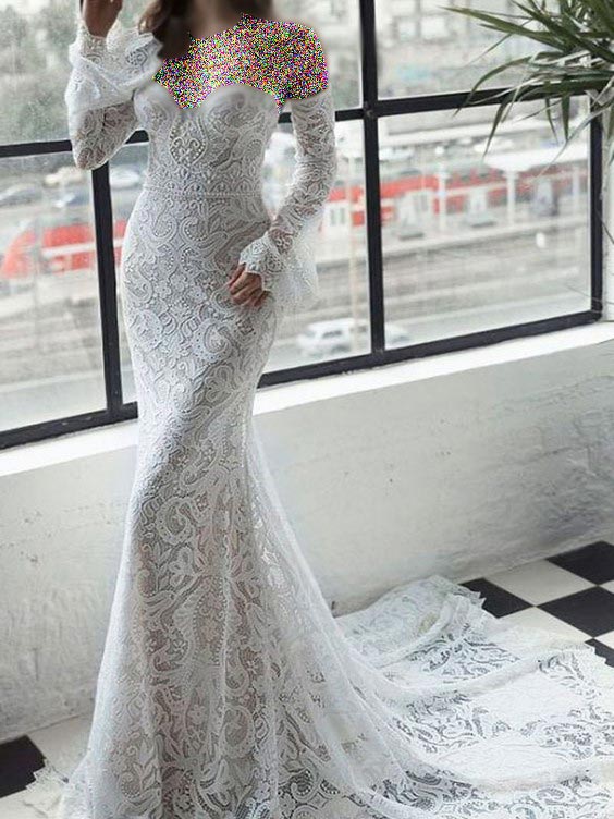 لباس عروس ایتالیایی با پارچه گیپور