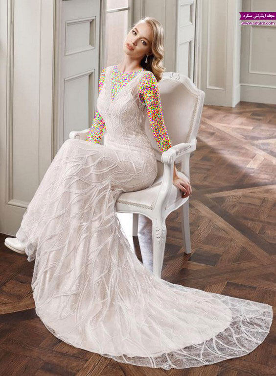 جالب ترین لباس عروس - لباس عروس سفید - عکس لباس عروس - مدل لباس عروس