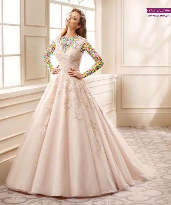 جالب ترین لباس عروس - لباس عروس سفید - مدل لباس عروس - لباس عروس جلو باز