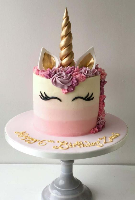 طرز تهیه کیک تولد خانگی، تزیین کیک تولد دخترانه