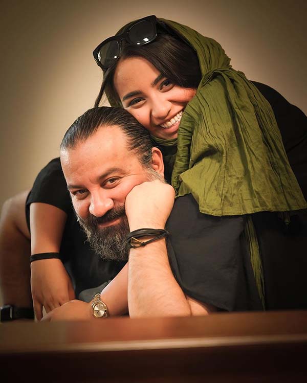مهراب قاسم خانی و دخترش نیروانا