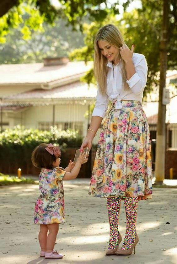 مدل لباس ست مادر و دختر اسپرت مجلسی