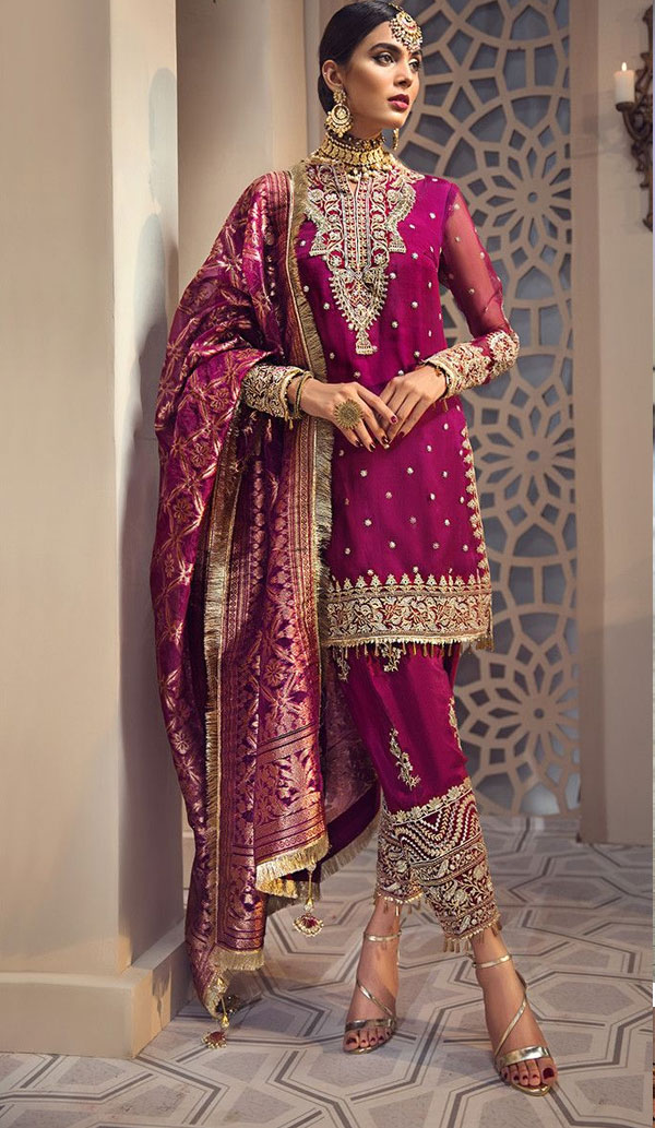 لباس هندی دخترانه مجلسی