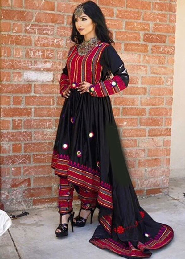 لباس افغانی سنتی