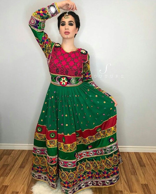 لباس افغانی هراتی