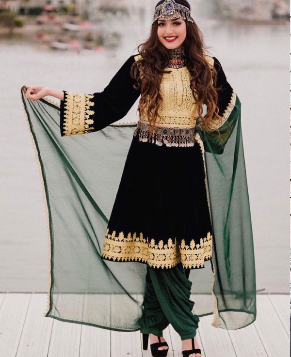لباس عروس افغانی