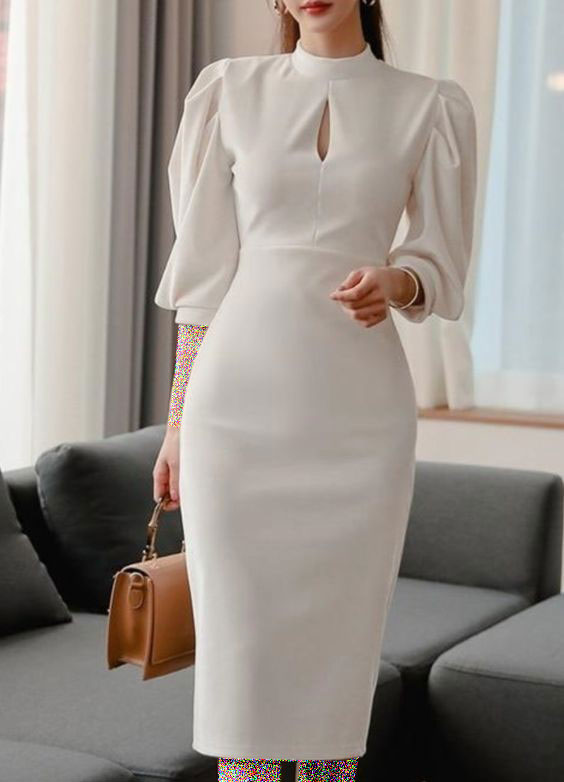 مدل لباس مجلسی ترکی سفید