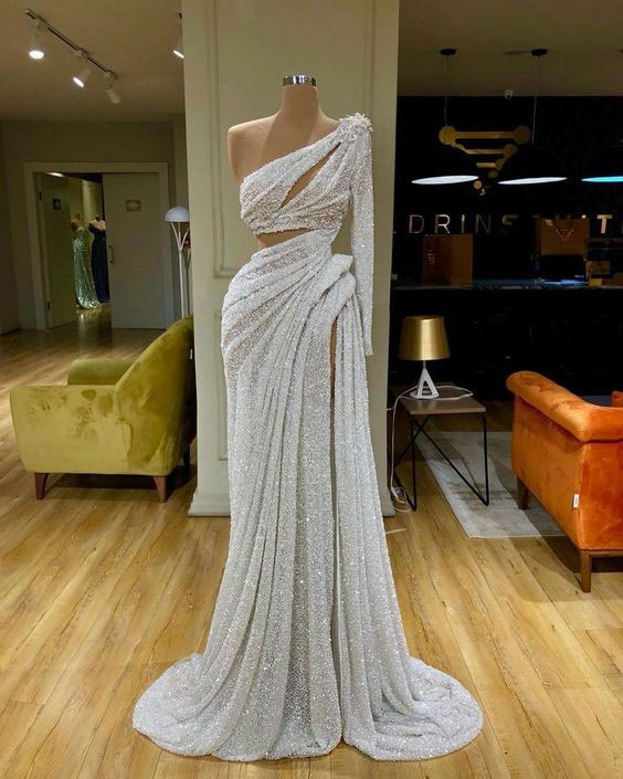 مدل لباس رومی لمه شنی سفید 