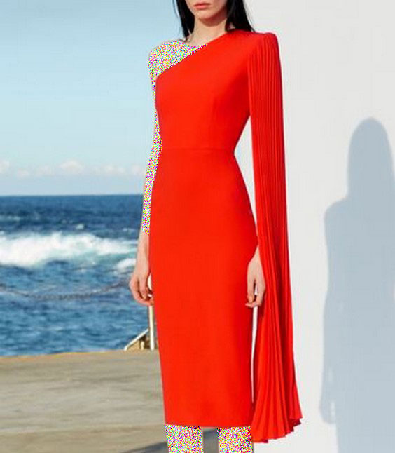 مدل لباس رومی قرمز