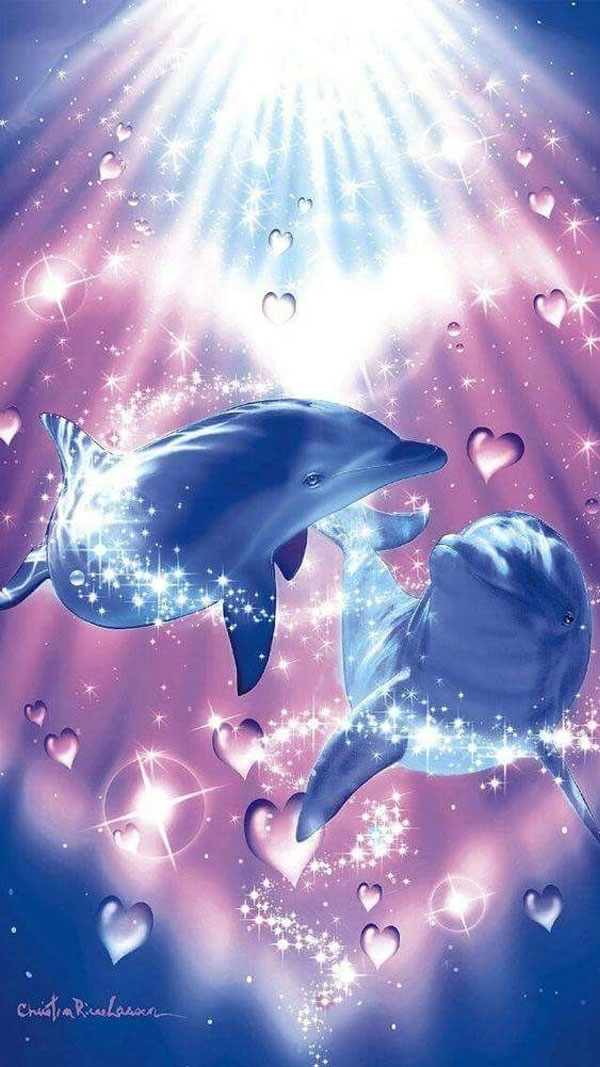 عکس از دلفین عاشقانه