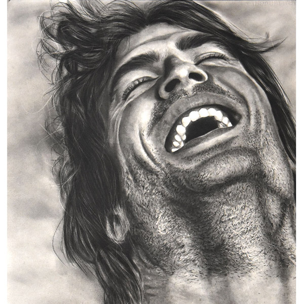 نقاشی سیاه قلم ساده و آسان