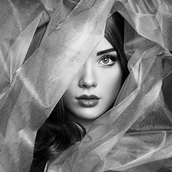 نقاشی سیاه قلم ساده و آسان