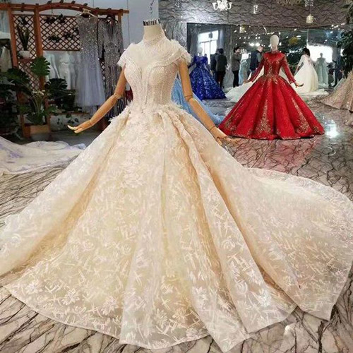 مدل لباس عروس ترک دامن پرنسسی