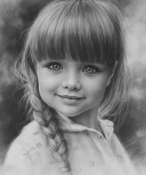  عکس نقاشی دختربچه