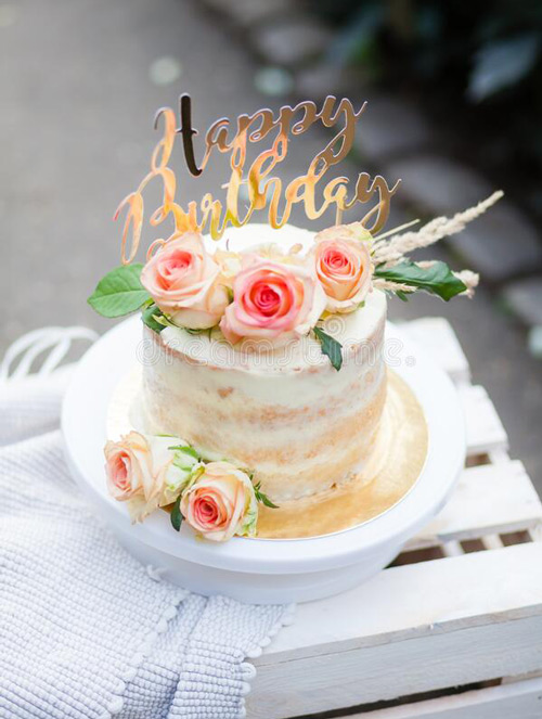 کیک تولد عاشقانه دونفره مجلسی مناسب سالگرد ازدواج