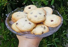 آسان ترین طرز تهیه شیرینی کشمشی با پیمانه (لیوان)