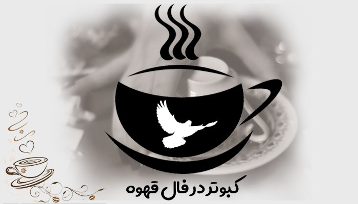 کبوتر در فال قهوه