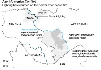 دوام نیاوردن آتش بس جدید میان آذربایجان و ارمنستان !
