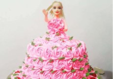 ۲۲ مدل کیک تولد دخترانه عروسکی و کارتونی جدید
