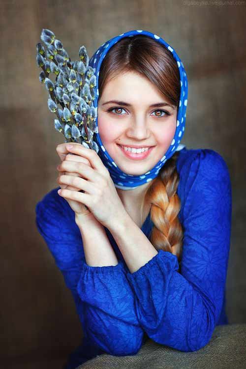 عکس دختر زیبا با روسری