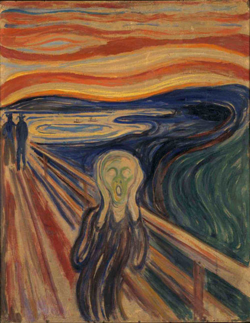 نقاشی ترسناک وان گوگ