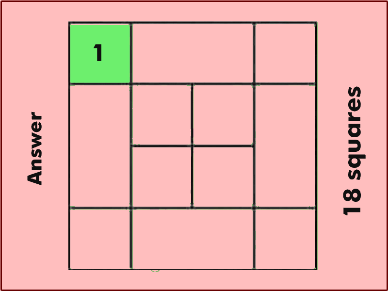 معمای تعداد مربع؛ چند مربع در تصویر می بینید؟