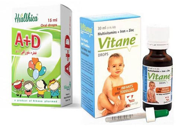 قطره ویتامین آ د (AD) برای نوزاد