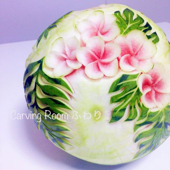 تزیین هندوانه شب یلدا ساده