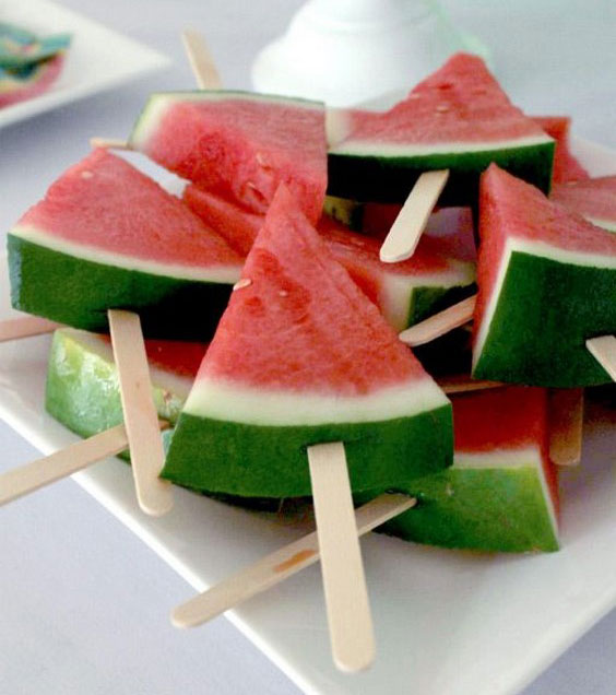 تزیین هندوانه شب یلدا ساده