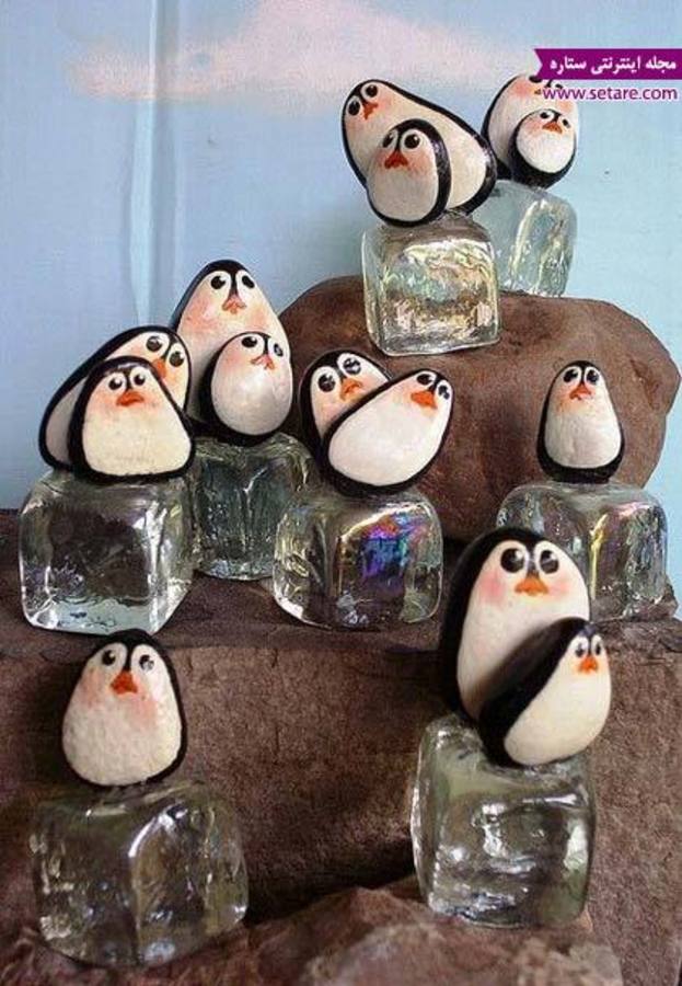 پنگوئن های سنگی