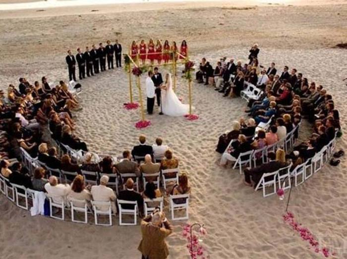 عروسی در ساحل
